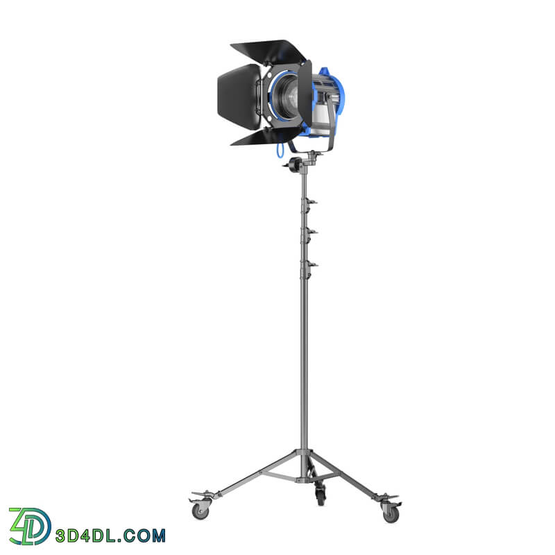 CgTrader Stage Studio Lighting Arri Tungsten Junior 650 Plus